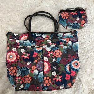 LeSportsac Tote Bag - Floral Delight